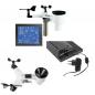 Preview: Profi Funk Wifi Wetterstation mit Solar Regen- und Windmesser App PC Auswertung