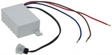 Dämmerungs-Schalter für Decken-Einbau 230V/50Hz, 10A, externer Sensor, IP44