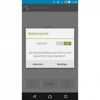 Bluetooth® Heizkörper Thermostat Android iOS Heizungsregler Heizkörperthermostat