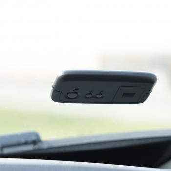 Needit Digitale Parkscheibe PARK MICRO, automatische Parkzeiteinstellung, blau