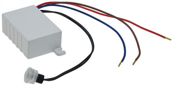 Dämmerungs-Schalter für Decken-Einbau 230V/50Hz, 10A, externer Sensor, IP44